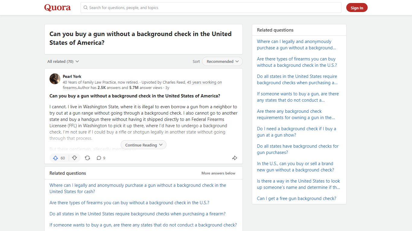 Can you buy a gun without a background check in the United ... - Quora